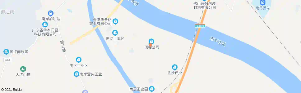 佛山南沙市场_公交站地图_佛山公交_妙搜公交查询2025