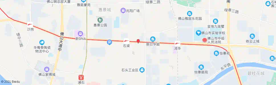 佛山魁奇中_公交站地图_佛山公交_妙搜公交查询2025