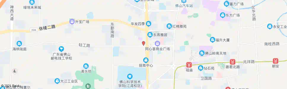 佛山南方大厦_公交站地图_佛山公交_妙搜公交查询2025
