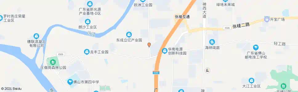 佛山多宝路口_公交站地图_佛山公交_妙搜公交查询2025