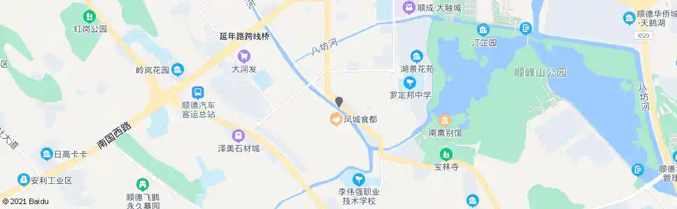 佛山五坊_公交站地图_佛山公交_妙搜公交查询2025