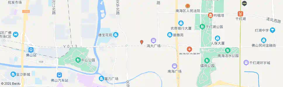 佛山海三路小学_公交站地图_佛山公交_妙搜公交查询2025