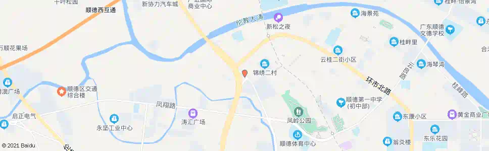 佛山新滘_公交站地图_佛山公交_妙搜公交查询2025