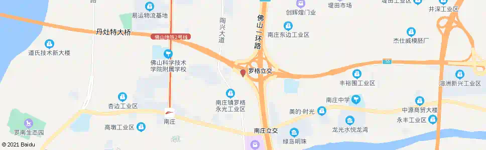 佛山永光工业区_公交站地图_佛山公交_妙搜公交查询2025