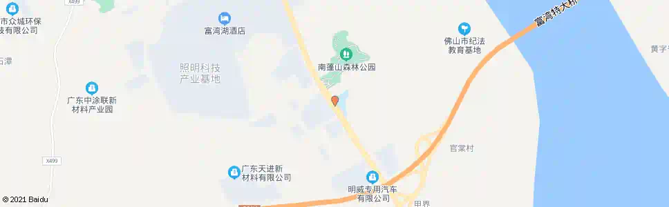 佛山中泰_公交站地图_佛山公交_妙搜公交查询2025
