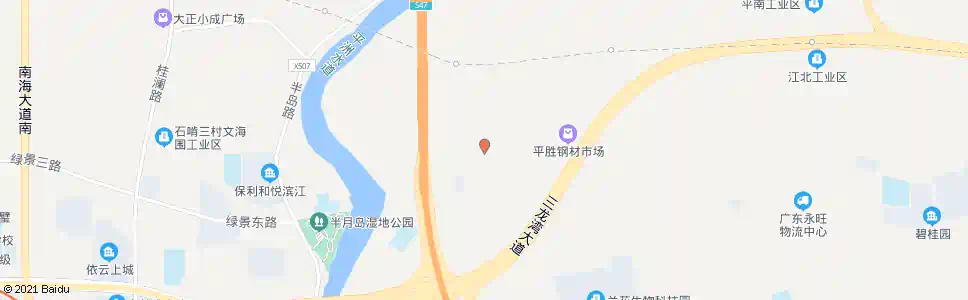 佛山平胜幼儿园临时站_公交站地图_佛山公交_妙搜公交查询2025