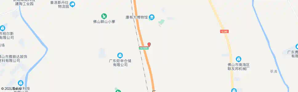 佛山湾头村总站_公交站地图_佛山公交_妙搜公交查询2025
