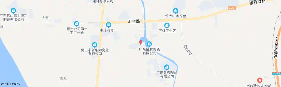 佛山清塘村_公交站地图_佛山公交_妙搜公交查询2025