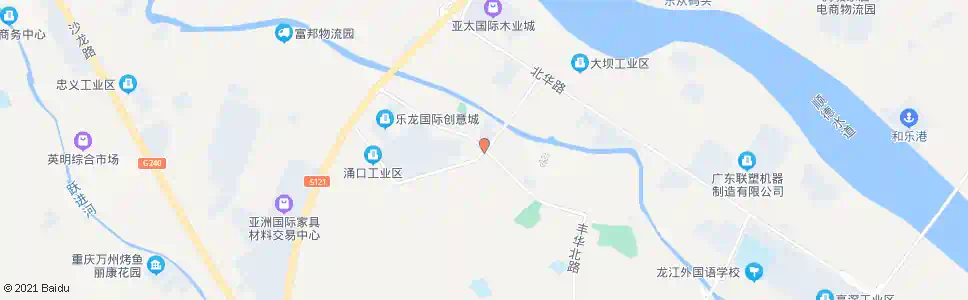 佛山北山口(工业大道)_公交站地图_佛山公交_妙搜公交查询2025