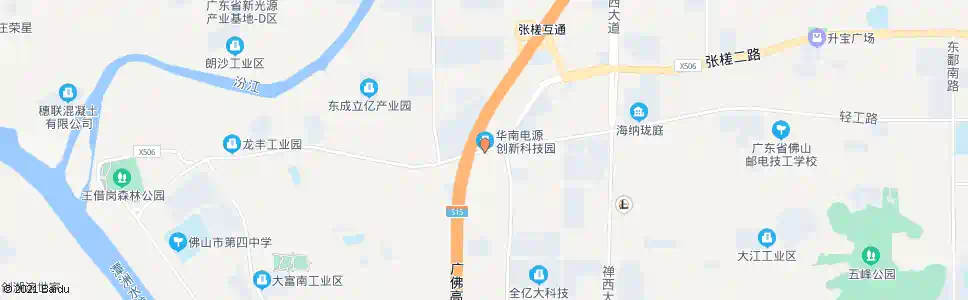 佛山生村_公交站地图_佛山公交_妙搜公交查询2025