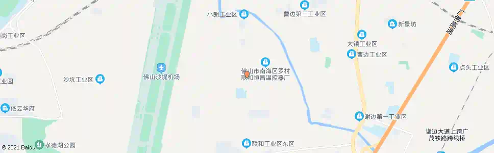 佛山大朗市场_公交站地图_佛山公交_妙搜公交查询2025