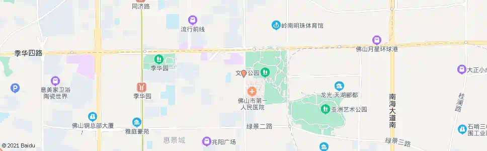 佛山禅城区政府_公交站地图_佛山公交_妙搜公交查询2025