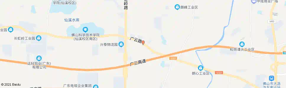 佛山丹邱村_公交站地图_佛山公交_妙搜公交查询2025