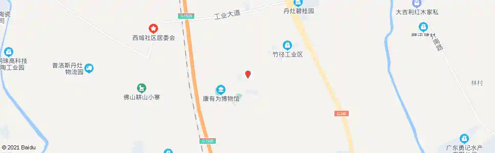 佛山银丰工业区_公交站地图_佛山公交_妙搜公交查询2025