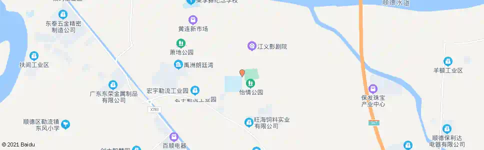 佛山江义总站_公交站地图_佛山公交_妙搜公交查询2025