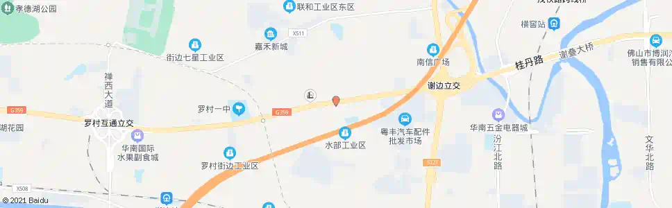 佛山乐安街_公交站地图_佛山公交_妙搜公交查询2025