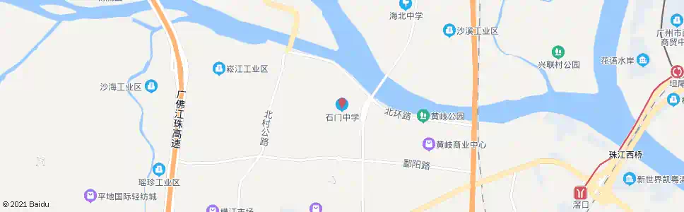 佛山石门中学_公交站地图_佛山公交_妙搜公交查询2025