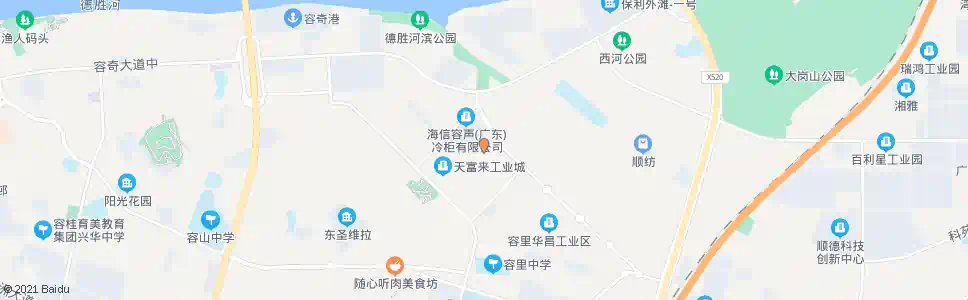 佛山容里宏丰路口_公交站地图_佛山公交_妙搜公交查询2025
