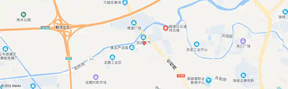 佛山勒良路口_公交站地图_佛山公交_妙搜公交查询2025