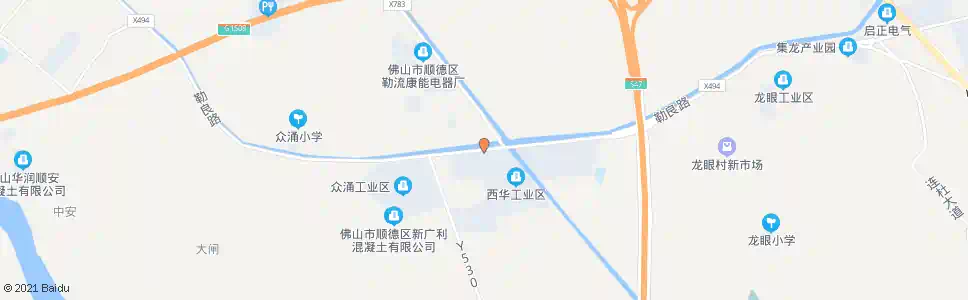 佛山辉煌制衣厂_公交站地图_佛山公交_妙搜公交查询2025