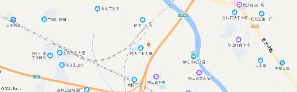 佛山谢边村_公交站地图_佛山公交_妙搜公交查询2025