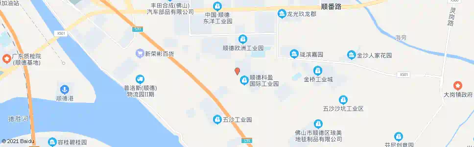佛山顺和南路新汇路口_公交站地图_佛山公交_妙搜公交查询2025