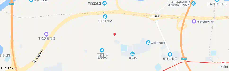 佛山成业七路_公交站地图_佛山公交_妙搜公交查询2025