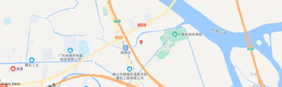 佛山沙塘球场_公交站地图_佛山公交_妙搜公交查询2025