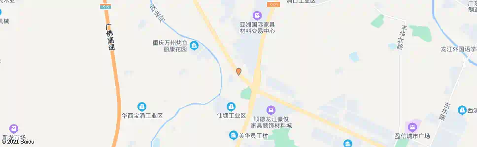 佛山仙塘站_公交站地图_佛山公交_妙搜公交查询2025