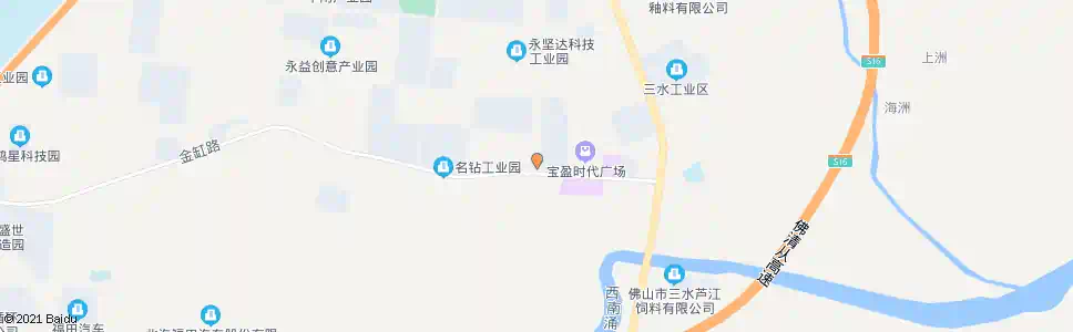 佛山百合商业街_公交站地图_佛山公交_妙搜公交查询2025