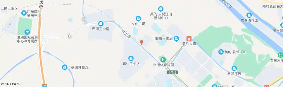 佛山高村_公交站地图_佛山公交_妙搜公交查询2025