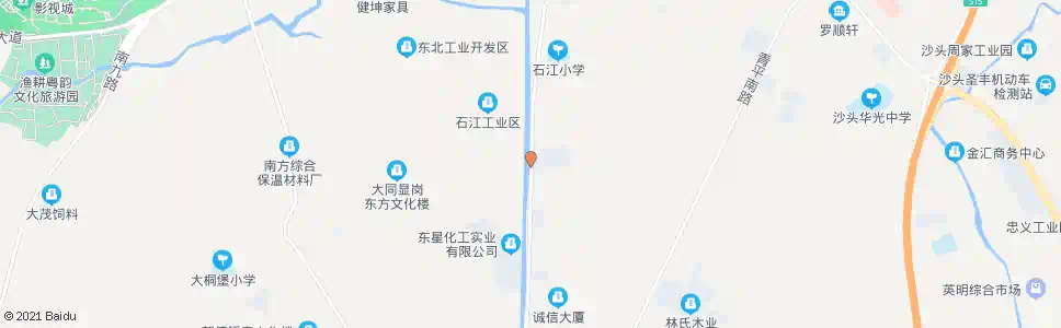 佛山石江员工新村_公交站地图_佛山公交_妙搜公交查询2025