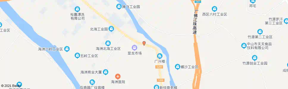 佛山海洲村委_公交站地图_佛山公交_妙搜公交查询2025