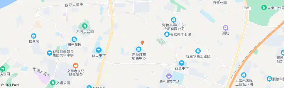 佛山东圣维拉_公交站地图_佛山公交_妙搜公交查询2025