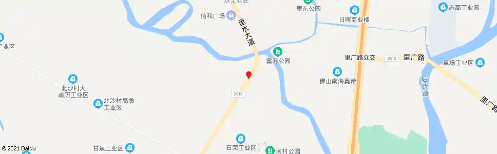 佛山里水桥南_公交站地图_佛山公交_妙搜公交查询2025