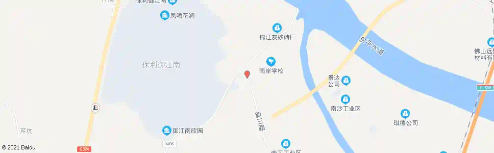 佛山南岸社区卫生服务站_公交站地图_佛山公交_妙搜公交查询2025