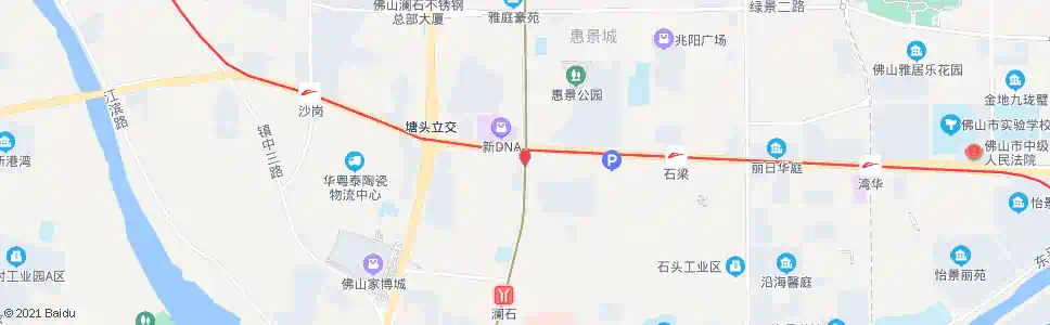 佛山魁奇路口_公交站地图_佛山公交_妙搜公交查询2025