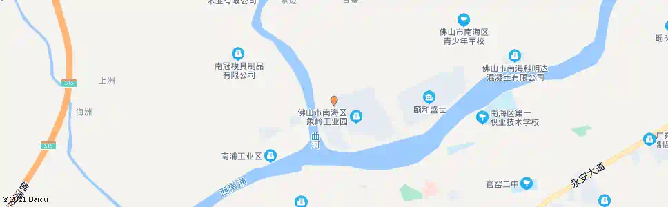 佛山象岭路口_公交站地图_佛山公交_妙搜公交查询2025