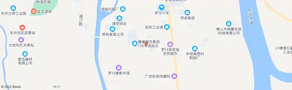 佛山田心村_公交站地图_佛山公交_妙搜公交查询2025