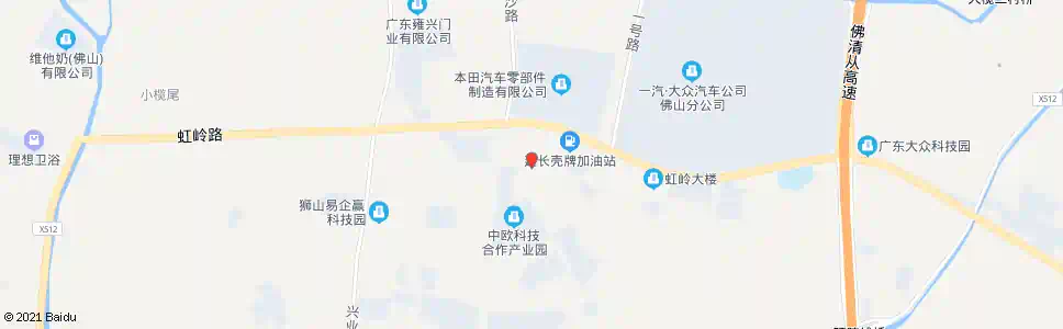 佛山松木塱_公交站地图_佛山公交_妙搜公交查询2025