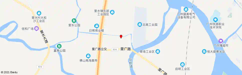 佛山五一大道口_公交站地图_佛山公交_妙搜公交查询2025