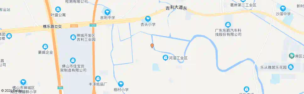 佛山上冠村_公交站地图_佛山公交_妙搜公交查询2025