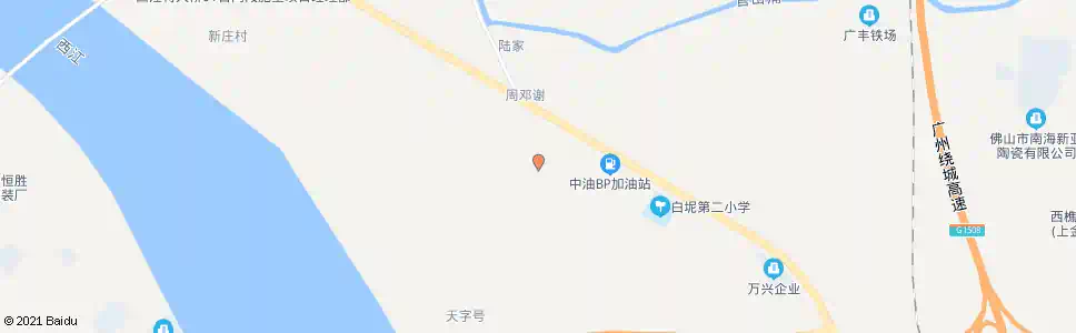 佛山岗头牌坊_公交站地图_佛山公交_妙搜公交查询2025