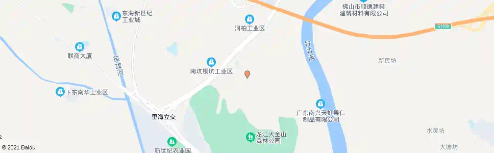 佛山南坑坑口_公交站地图_佛山公交_妙搜公交查询2025