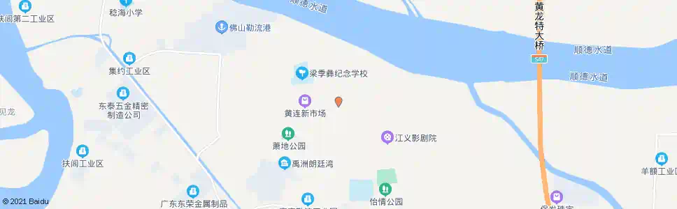 佛山萧龙站_公交站地图_佛山公交_妙搜公交查询2025