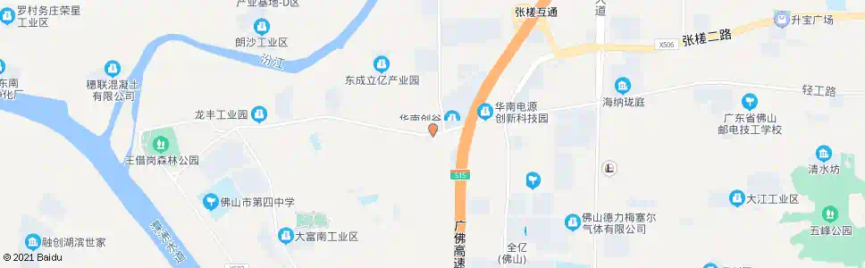 佛山苏村村尾_公交站地图_佛山公交_妙搜公交查询2025