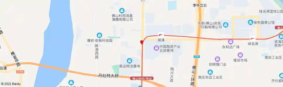 佛山紫南路口B站_公交站地图_佛山公交_妙搜公交查询2025