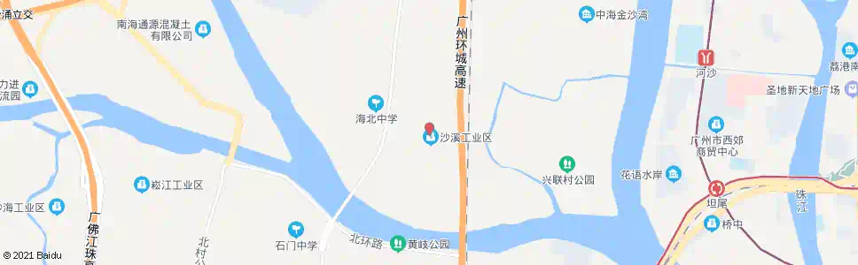佛山沙溪社区_公交站地图_佛山公交_妙搜公交查询2025