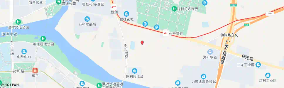 佛山潭村公园_公交站地图_佛山公交_妙搜公交查询2025