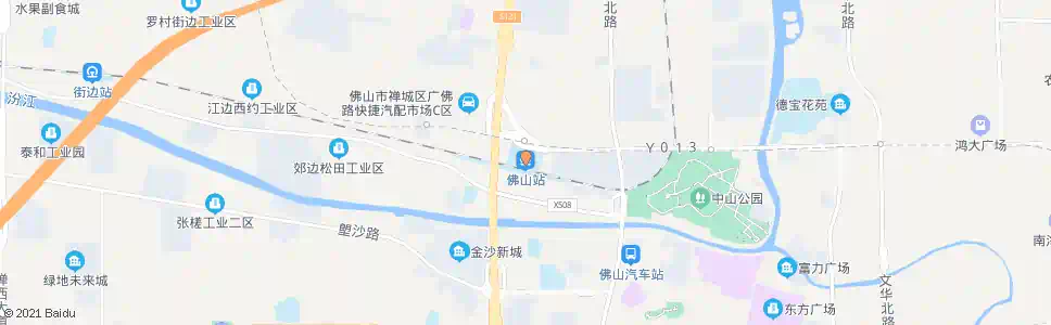 佛山灯王广场_公交站地图_佛山公交_妙搜公交查询2025